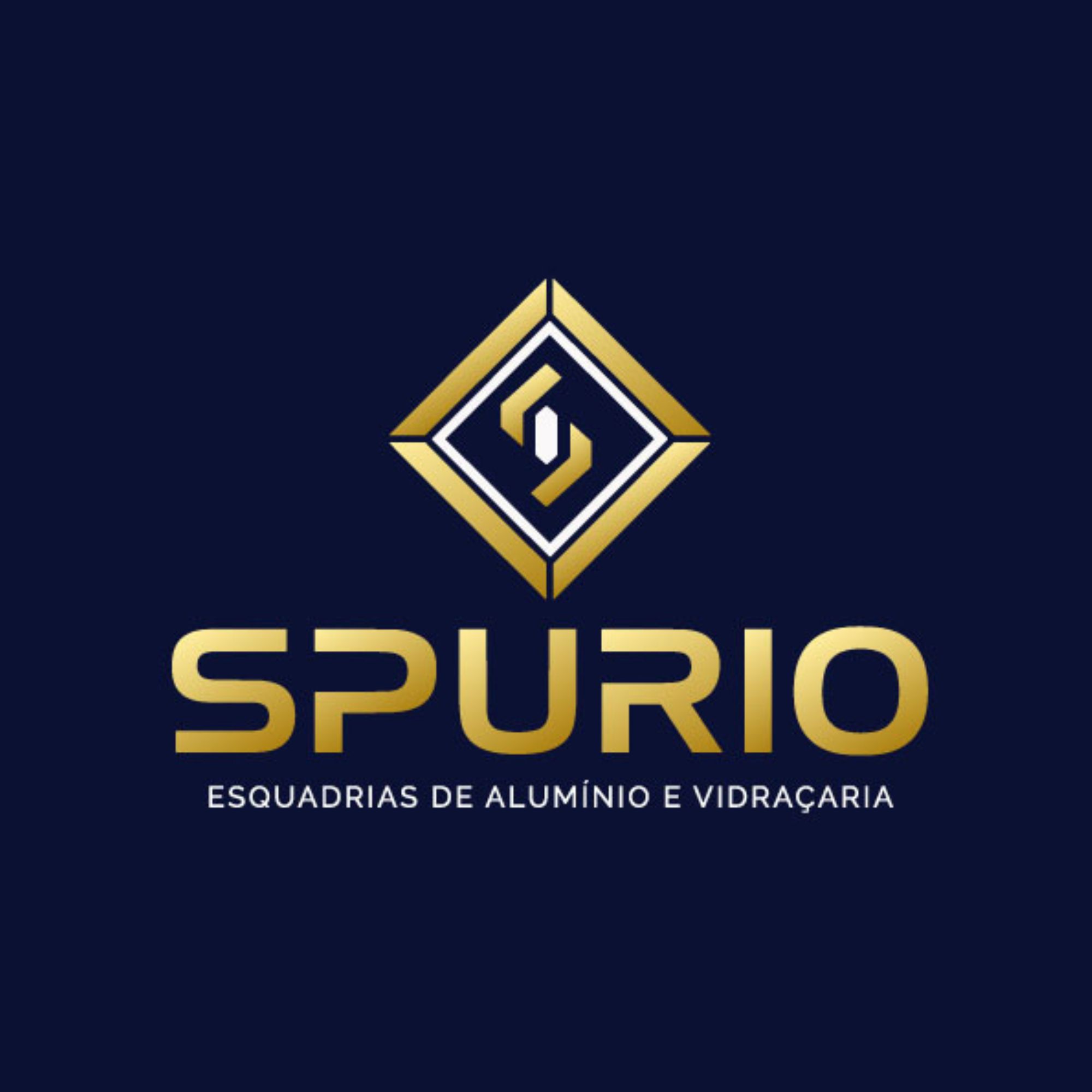 Logo Spurio Esquadrias e Vidraçaria